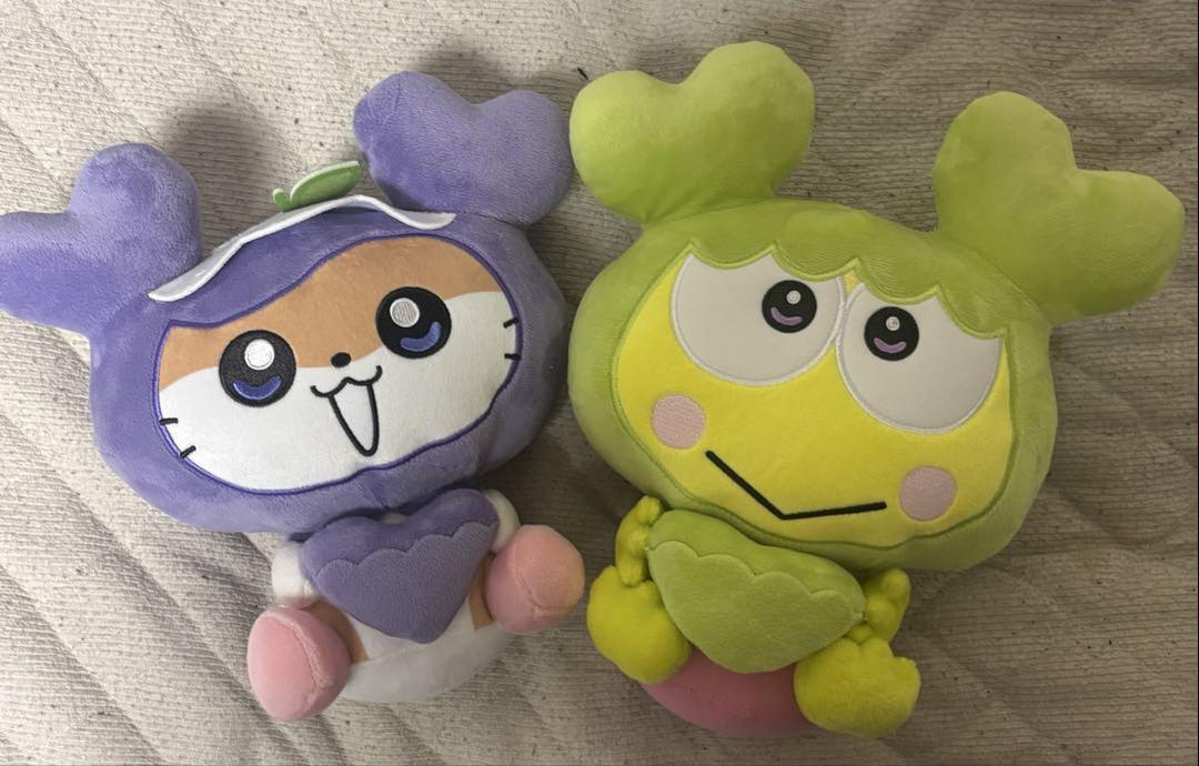 

[USED] TWICE Jeongyeon Sana Pocket Big Plush Toy Gigo Sanrio