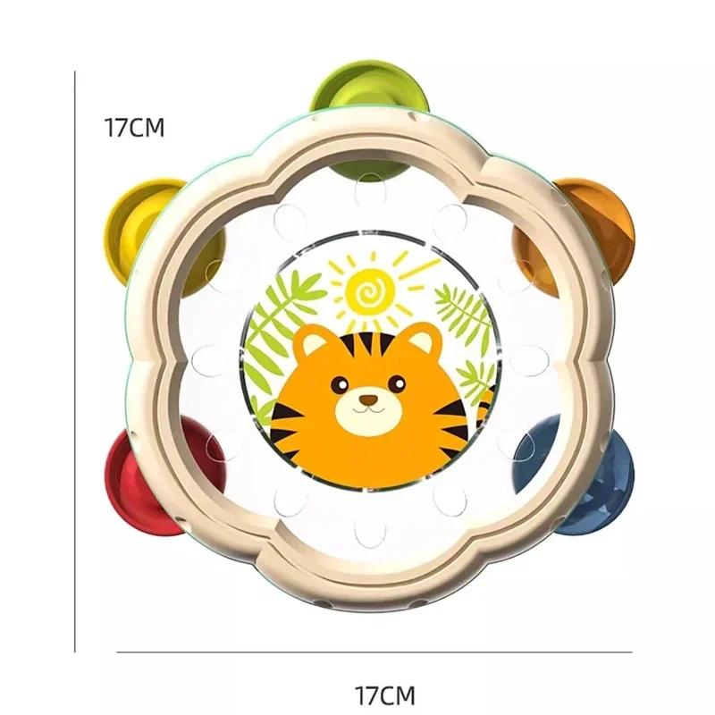Baby Musical Instruments Drum Toys Montessori Learning Toys for Toddlers Baby Early Hand Development Interactive Music Toys