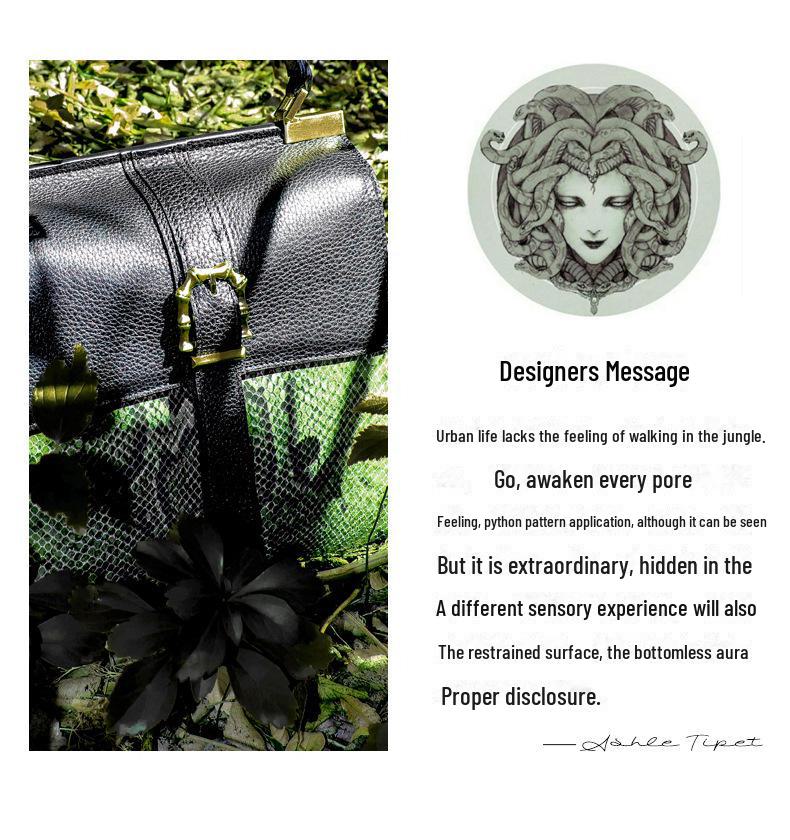 Genuine Leather Case with Python Skin Pattern for iQOO Neo8 and Neo8Pro, Providing High-end Protection.