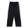 Men's Autumn American Style Side Stripe Wide-Leg Sweatpants: High Street Casual Three-Bar Sports Trousers