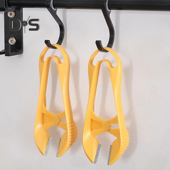 Knoblauchschäler aus Edelstahl, Hautentferner, Zwiebelschäler, Werkzeug, ergonomische Handpinzette zum Knoblauchschälen, Clips, Zange zum schnellen Schälen