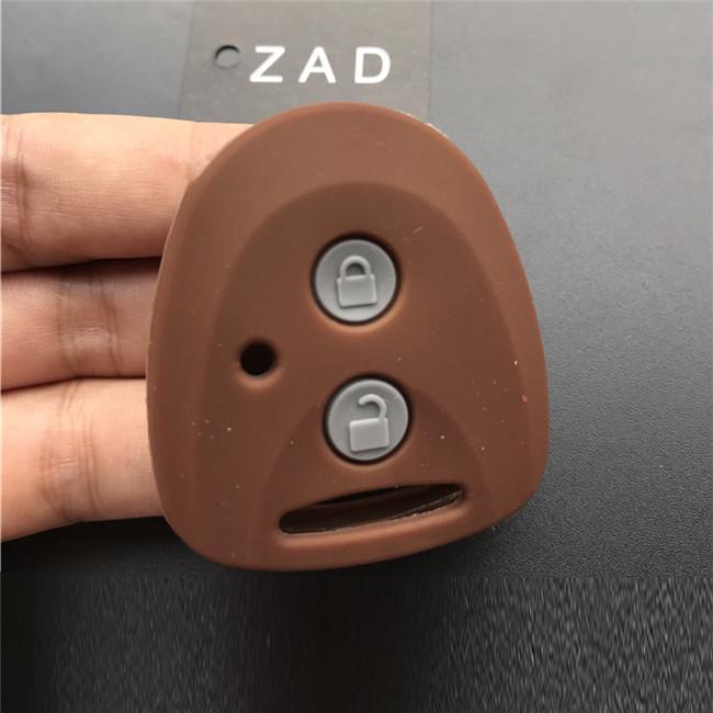 ZAD 2button silicone car key set cover case for TOYOTA Grand New Avanza Daihatsu Xenia PERODUA Alza Myvi Axia Perodua remote key