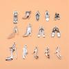 1 Set Mix Key Lock Charms Alloy Tools Pendants For Work Themed Jewelry Making