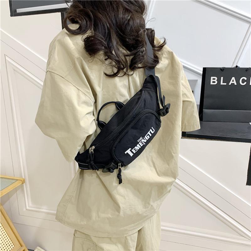 Women's Sport Chest Bag Letter Printed Crossbody Bag