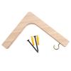 1/2Pcs Natural Wood Wall Plant Hangers Hanging Flower Pot Hook Nordic Flower Bracket For Lanterns Wind Chimes Balcony Home Decor