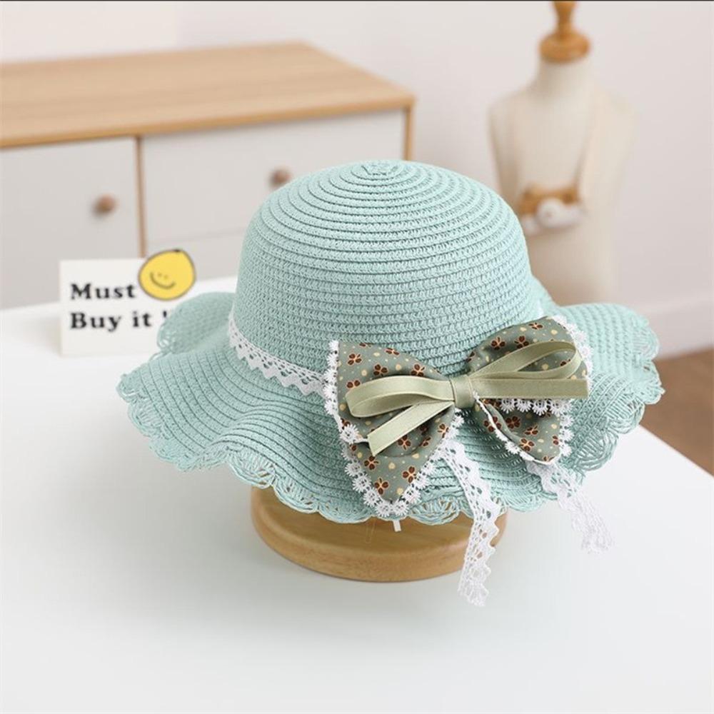 Multiple Colors Girls Sun Hat 2-8 Years Straw Hat Fashion Children Sun Hat  Summer