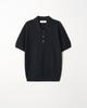 EZIO Textured Collar Knit_Navy