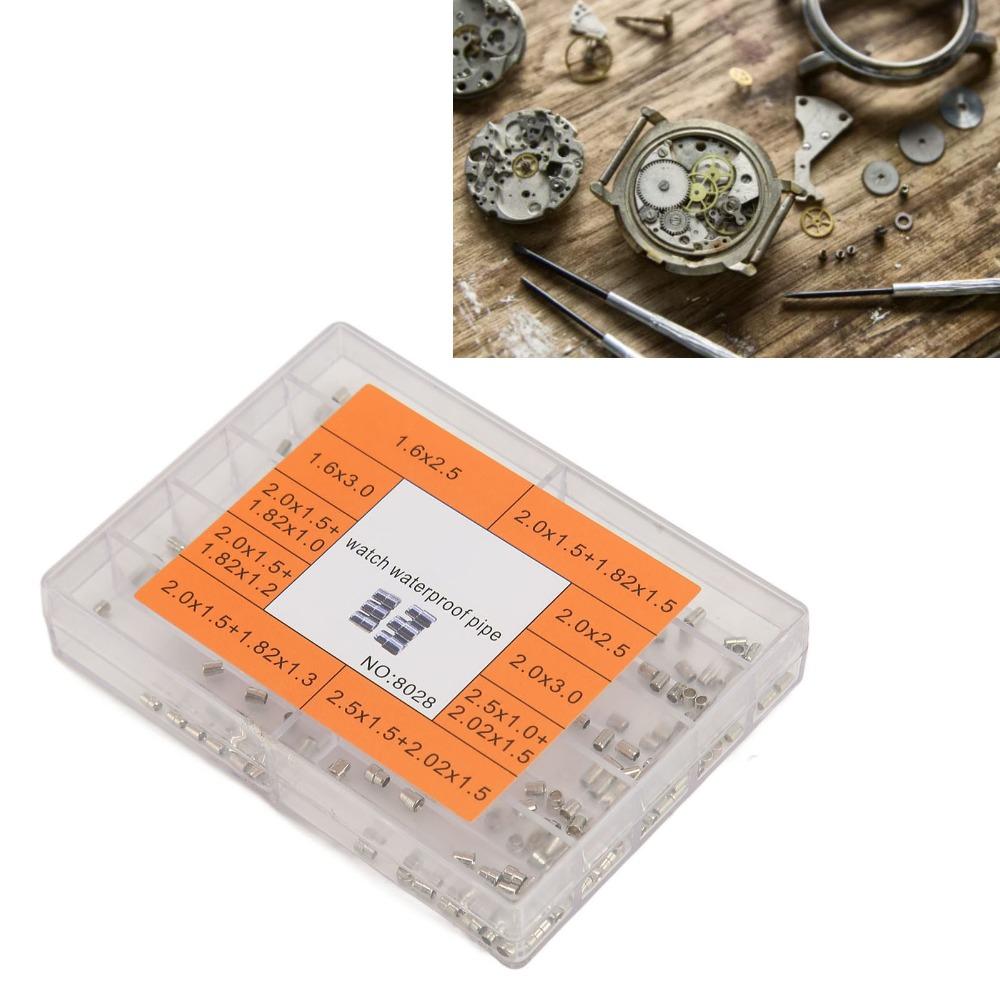 Silver Stainless Steel Crown Stainless Steel Watch Crown Assortment for Watch Renovation