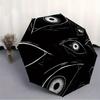 1pc Eyes Pattern Automatic Open/Close Umbrella, Portable Folding Umbrella for Travel, Themed Events,