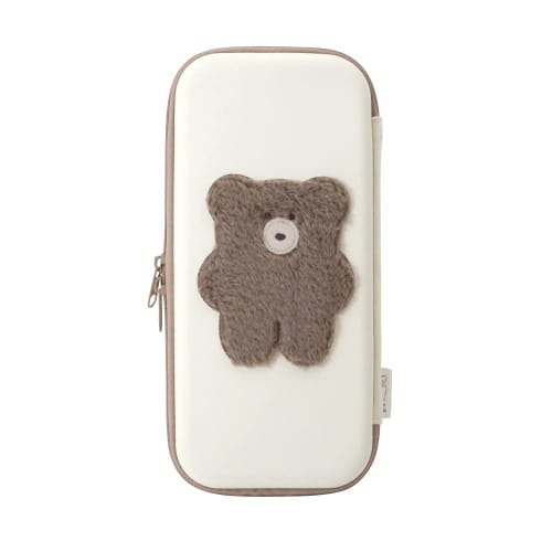 

Allone EVA color pouch for Switch #Unipo Q-LiA Fluffy Mocha 12 x 4.8 x 26 cm Beige Fluffy material With inner pocket Lightweight Compatible with switc