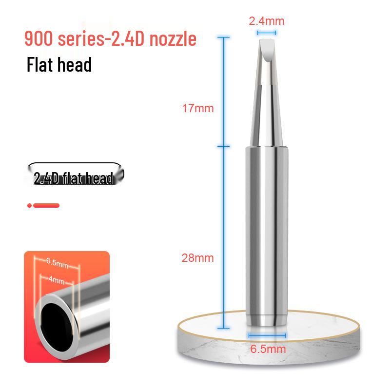 900 High Temp 400°C Soldering Iron Tip for 936 Station - Internal Heat, Constant Temp, K Horseshoe Tip