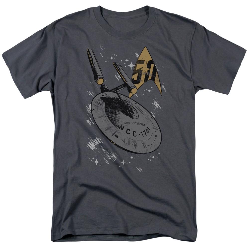 

Star Trek 50 Years Anniversary Dash Licensed Adult T-Shirt 4XL