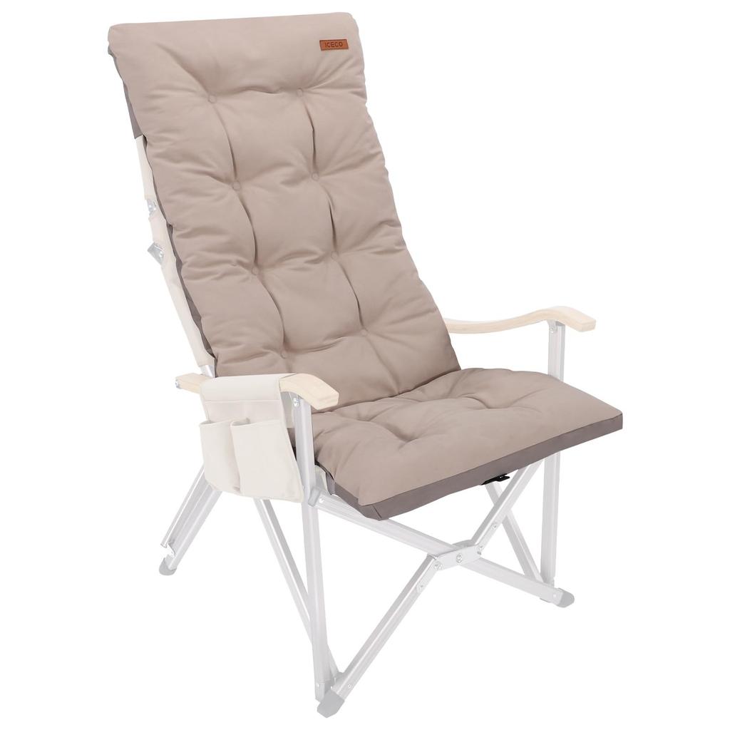 ICECO Outdoor Chair Cushion Cover Compatible with Hi600 High Back Microfiber Precise Storage Bag 1 Year Quality Flame Relaxing Chair, Material, Seams,