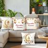 Ramadhan Festival Lantern Flowers Cushions Pillowcase Polyester Cushion Cover Throw Pillow Pillowcover Home Car Sofa Decor