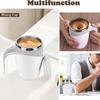 380ML Automatic Stirring Cup Rotating Lazy Coffee Cup Stylish Magnetic Rotating Mug  Home