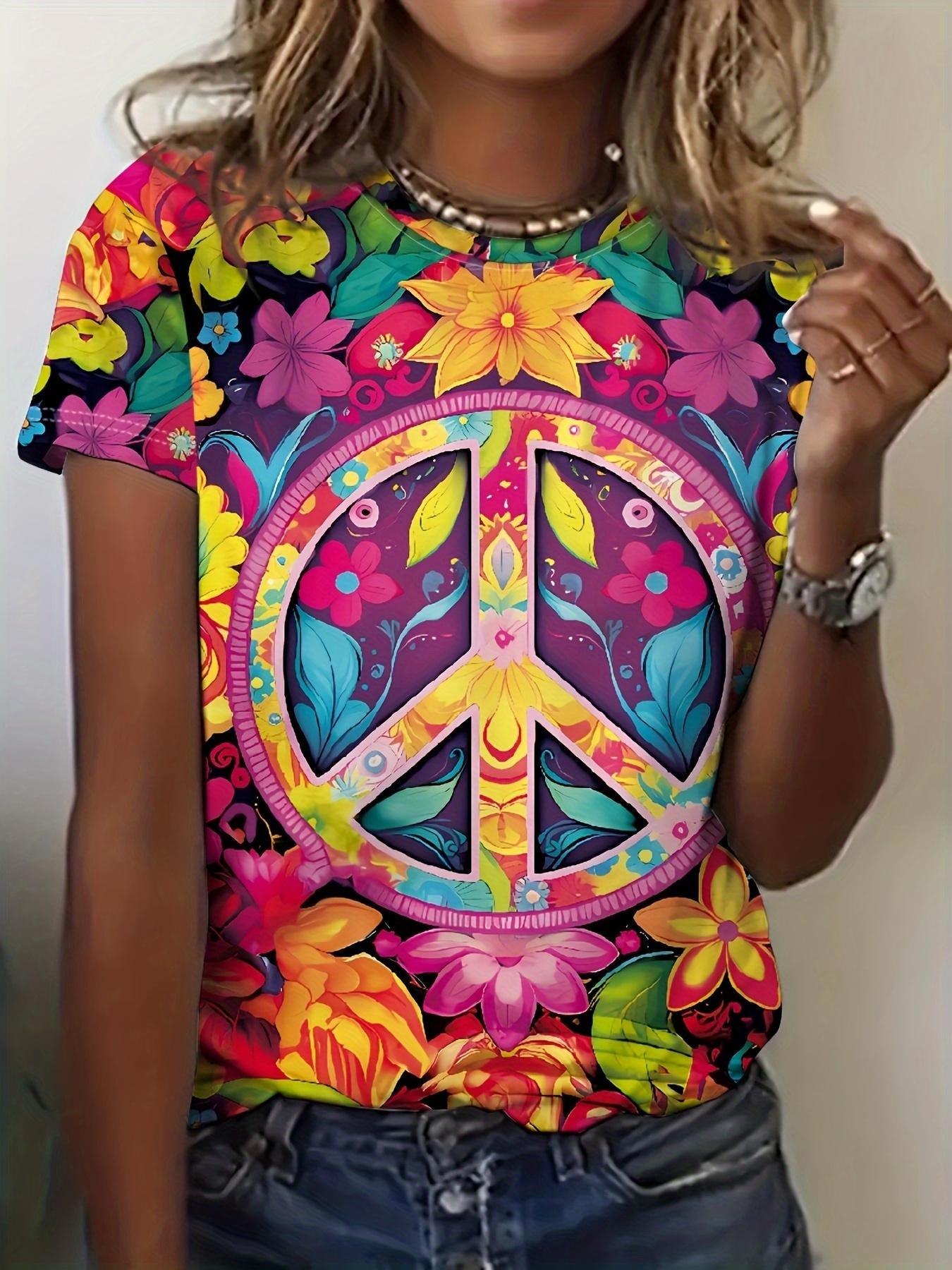 Spring And Summer Women S Printed T-Shirt. Casual Tee 2XL дубильная кора