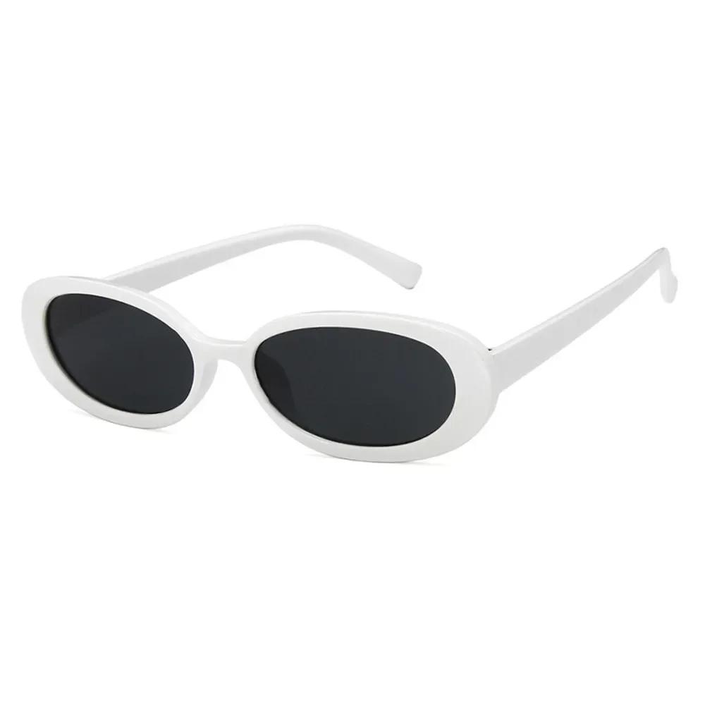 Pink Retro Sunglasses Oval Sunglasses Women Retro Brand Designer Vintage Ladies Cat Eye Pink Cycling Sun Glasses UV400