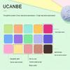 UCANBE Macaron 15-Color All-Matte Neon Eyeshadow Palette for Beginners