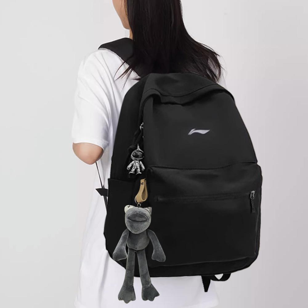 Li Ning Sports Casual Backpack Unisex Backpacks Black ABSS331-8-81021