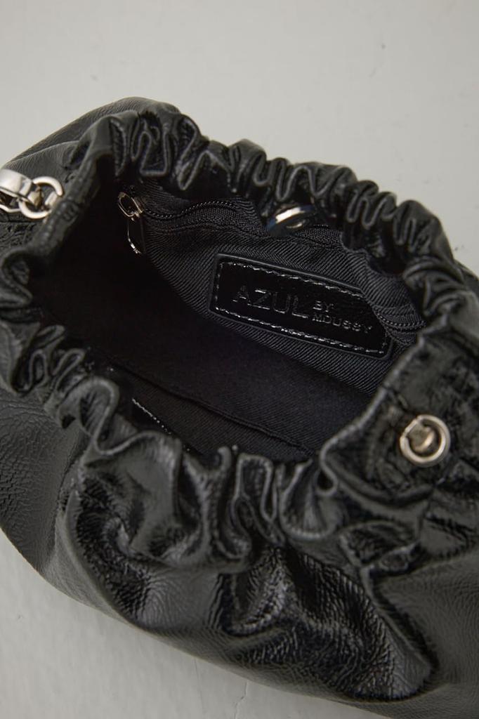 AZUL by Moussy Women's Metal Chain Pochette Bag, 250IAC55-1331, Free Size, Black