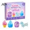 Stress Relief Toy 1 Set Squeeze Duck Rabbit Animal Love Heart Pinch Reduction Gadget Sensory Soft Stretchy Ball Relaxation Fidget Party Favors Tool