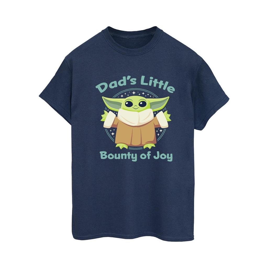 Star Wars Womens/Ladies The Mandalorian Bounty Of Joy Cotton Boyfriend T-Shirt