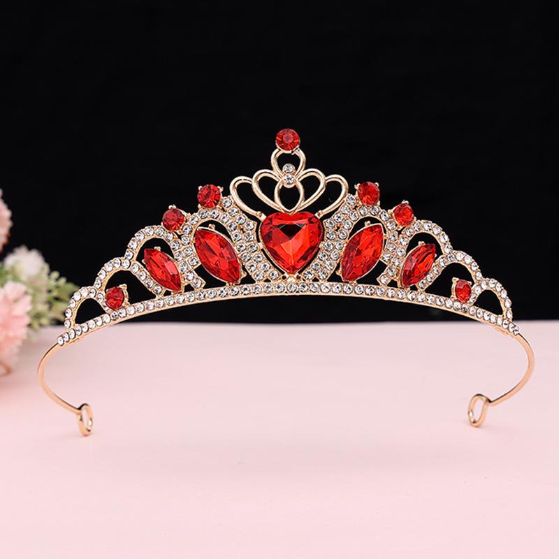 Bridal Crown European and American Baroque Bridal Headwear Birthday Adult Ceremony Crown New Hair Accessories