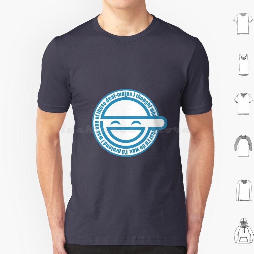 Laughing Man T Shirt Big Size 100 Cotton Laughing Man Ghost Shell Anime Logo Kawai Hacking Cyber
