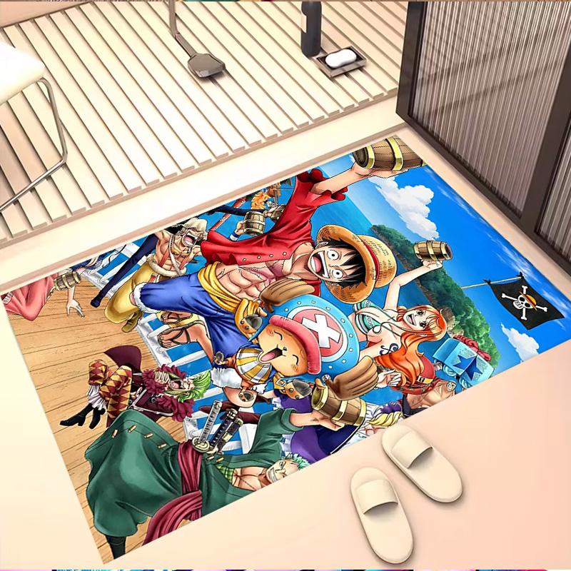 One Piece Print Rug, Washable Floor Carpet, For Entryway Dorm Laundry Room Office Study, Home Decor Birthday Christmas Gift