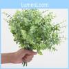 Faux Greenery Eucalyptus Globulus Branch For Wedding Decorations And Photography Props