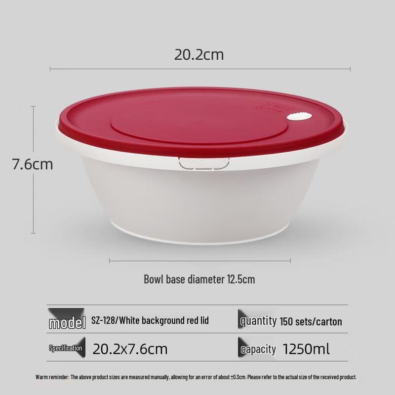 

HANDUNYOU Disposable Rectangular Takeout Containers