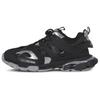 Adidași Chunky cu plasă, model jos, pentru bărbați, negru-argintiu 542023W2FSC1081