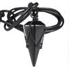Unisex Starry Sky Obsidian Pendant Necklace - Trendy Couple Gift