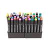 48Pcs Graffiti Markers Safe Double Sided Assorted Colors Oil Based Ink Paint Markers for Card Comic