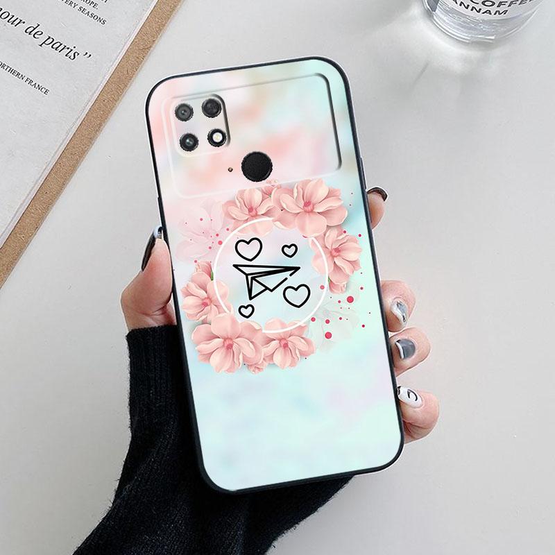 

For Poco C40 Case Cover For Xiaomi Poco C40 Case Color Pattern Soft Silicone Back Cover For Funda Xiaomi PocoC40 C 40 4G Shell Poco C40