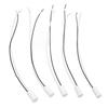 5pcs Halogen Bulb Holder High Temperature Resistant G4 LED Bulb Socket Ceramic Lamp Base