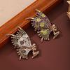 Delicate Floral Faerie Brooch Alloy Pin Featuring Butterfly Wing Elegant Suit Accessory Women Fashion Jewelry