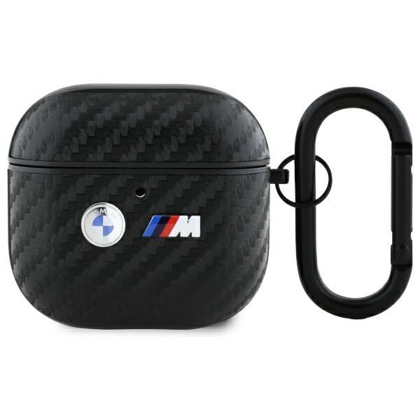 Bmw Bma4Wmpuca2 Airpods 4 Cover          Czarny/Black Carbon Double Metal Logo