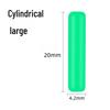 Silicone Olive-Shaped Fluorescent Fishing Float Tail Magnifier Bean