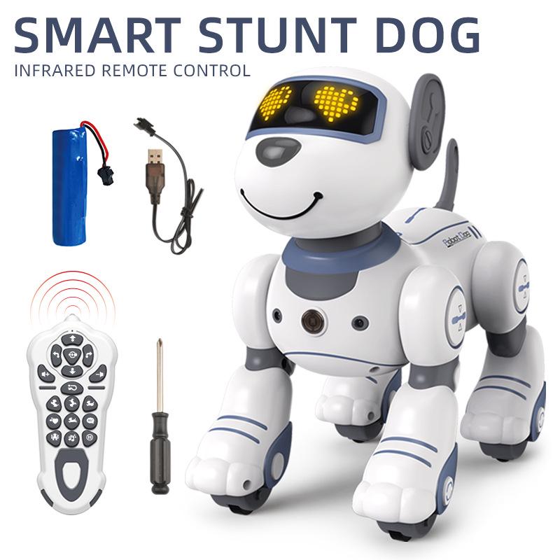 Smart Programmable Robot Dog: Interactive Touch-Responsive Electric Pet and Educational Toy