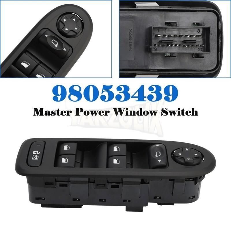 Power Window Lifter Button Switch For PEUGEOT 308 508 3008 5008 CITROEN C4 C5 2008 -2017 98054508ZD 96644915 98053439 96644915XT