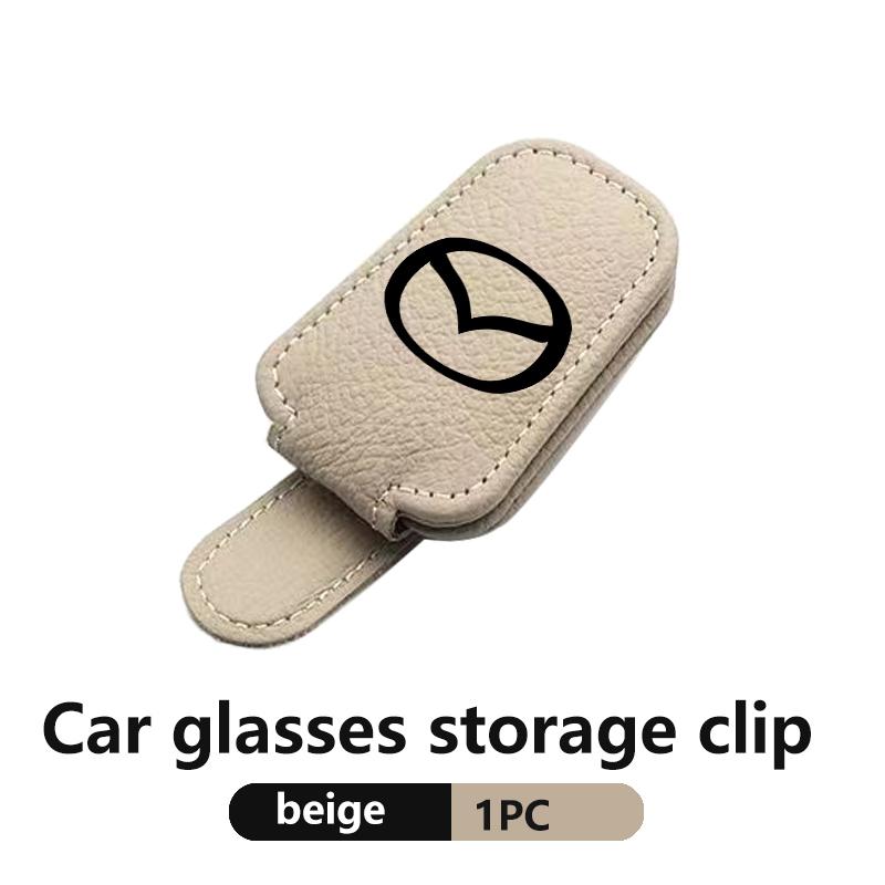 Car Eyeglass Holder Glasses Storage Clip Auto Sunglasses Accessories For Mazda 3 6 CX5 2 CX3 CX9 MX5 RX8 Axela Demio Atenza MS