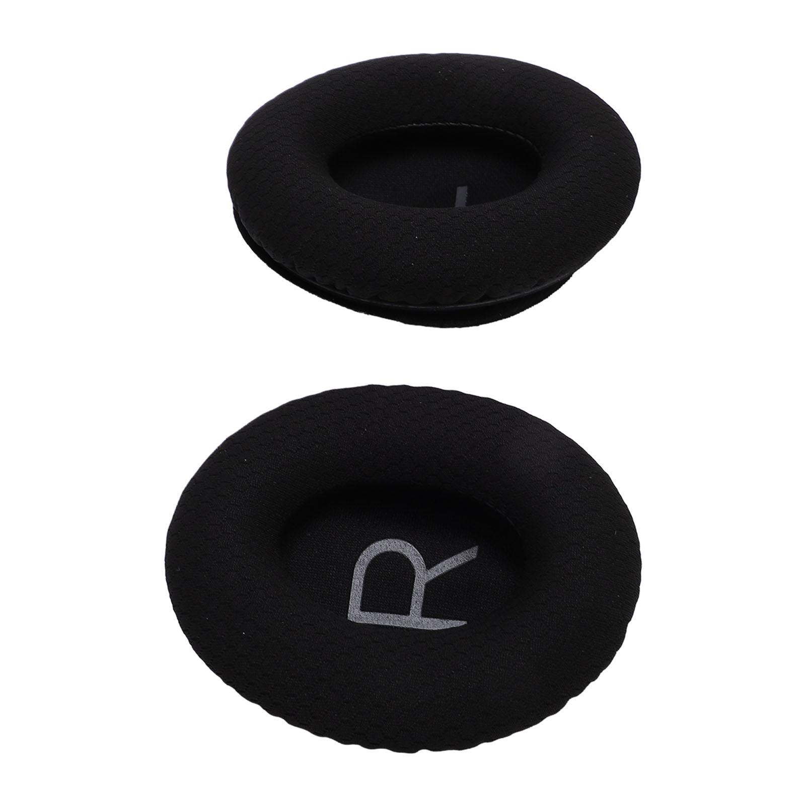 

Ear Pads Cushions Breathable Mesh and Foam Comfortable Earpads Earmuff Replacement for SE Grey чёрный