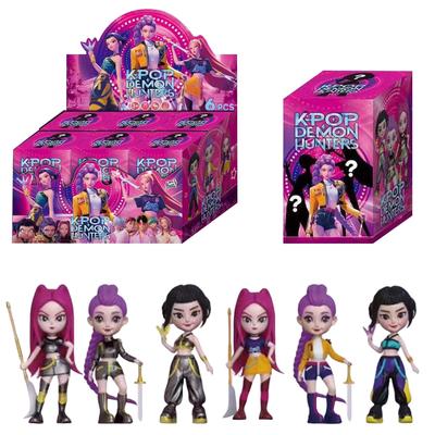 2025 Hete Anime KPop Duiveljager Pop Vinyl Speelgoed Rumi Mira Zoi Personage Vinyl Masker Blind Box Ornament Speelgoed Verjaardagscadeau
