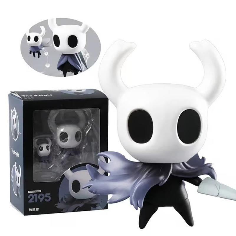 Hollow Knight Silksong Mini Figure Set 2195 2196, The Knight & Hornet PVC Statue, Game Collectible Desk Decor Collectible Figure