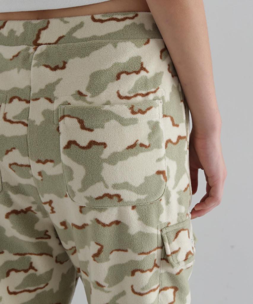 AVIREX Official Store Exclusive CARGO FLEECE PANTS Women's S 041 Beige Camo 783-4210602