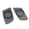 For 03-07 BMW 5 Series E60 E61 Car Reverse Lens Heating Rearview Lens Blue Mirror Replacement