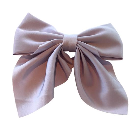 Hairpin Bowknot Shape Easy Attachment Fashionable Hair Bow Clips for Girl