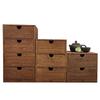 Holzschrank mit Schubladen - Schmuck- & Kosmetik-Organizer, Dekorative Box für Zuhause & Büro