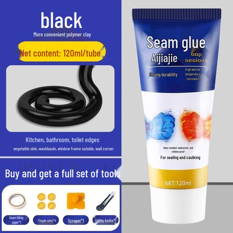 Beauty Edge & Skirting Board Water-Based Caulk for Seam Filling and Gap Sealing, Same Color Paste